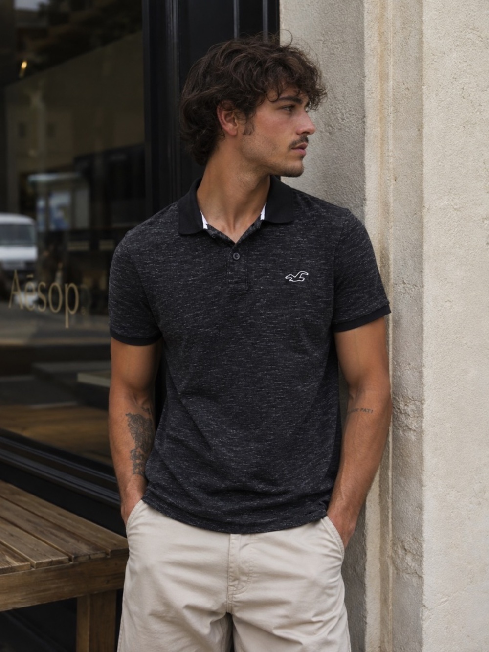 Hollister California 1922 Men's Polo
